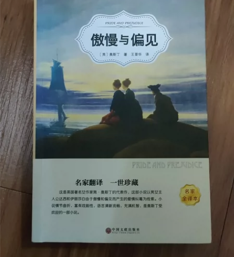傲慢与偏见 有些地方划过轻微使用痕迹¥9....