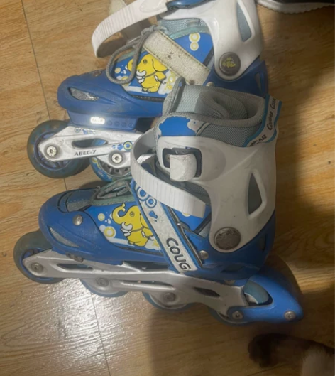 旱冰鞋溜冰鞋，成色一般功能正常。 感兴趣的...