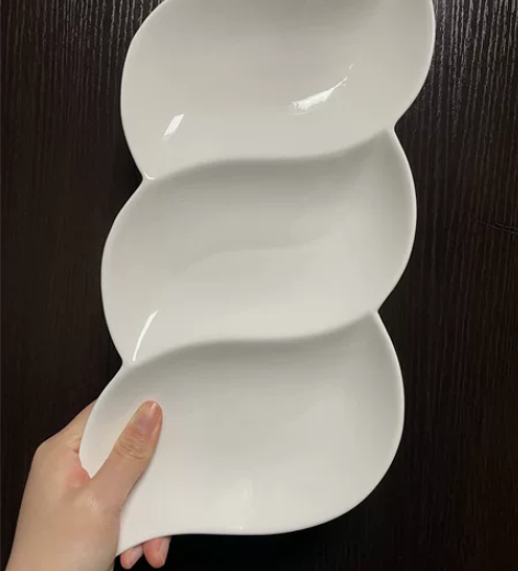 陶瓷调色盘 水彩水粉国画丙烯 出个调色盘 ...