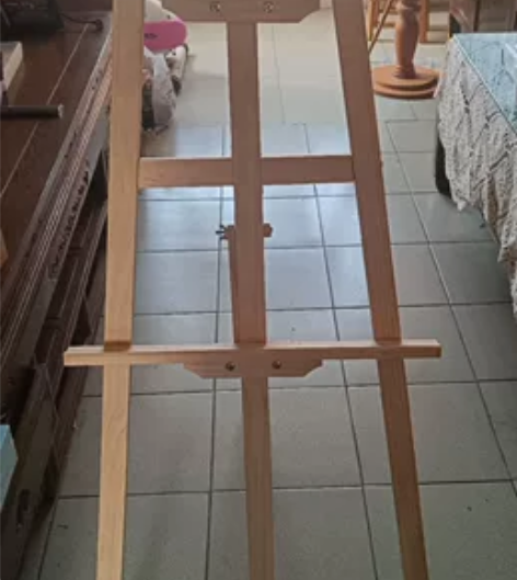 全新画架 开封未使用 美术生专用木制画板画...
