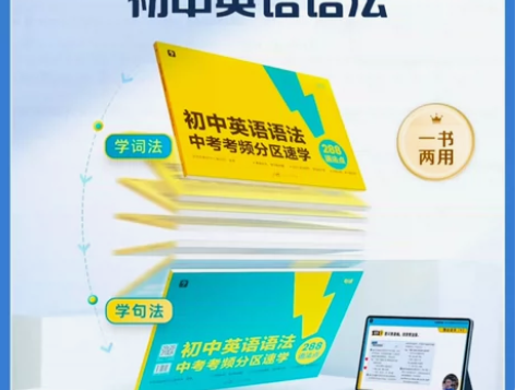 【学而思】初中英语语法:中考考频分区速学词...
