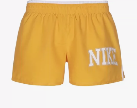 耐克女士运动短裤跑步健身休闲短裤 L码，穿...