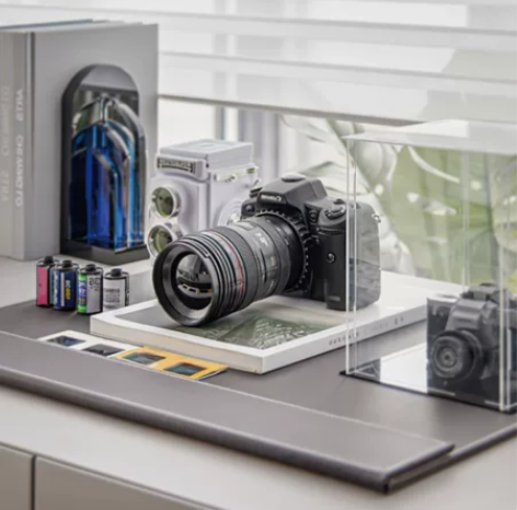 单反机身配24-105镜头相机模型套装，影...