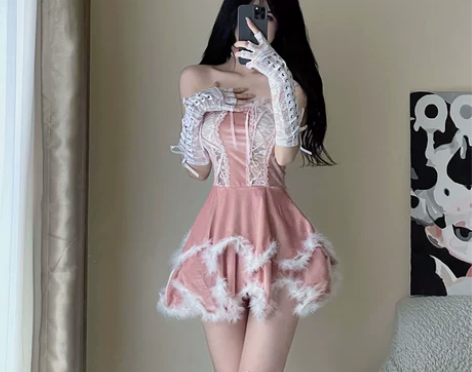 cosplay万圣节兔女郎制服性感夜店派对...