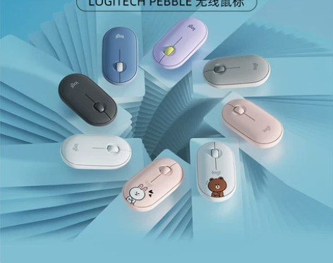 【官方旗舰店】罗技Pebble无线蓝牙静音...
