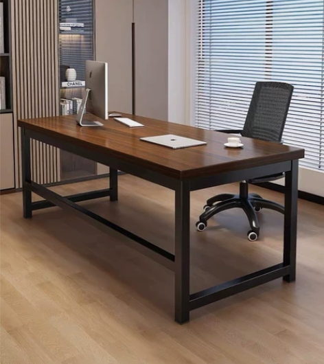 【办公桌老板桌】办公室大班台简约现代台式电...