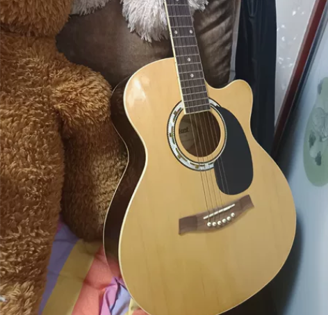 吉他 初学者使用有诚心想要的，有喜欢的可小刀