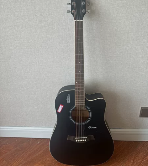 卢森（Rosen）G12单板民谣吉他初学者...