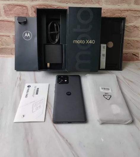 成色新摩托罗拉X40墨晶黑12+256G拍...