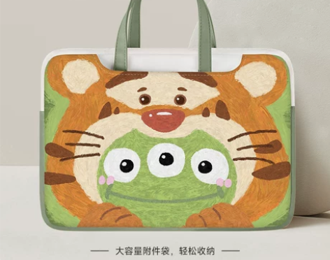 可爱小众手提笔记本电脑包女适用于联想小新a...
