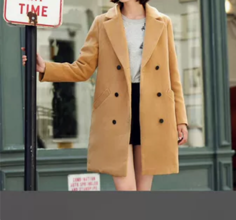 简朵毛呢大衣 全新，掉牌已剪，未穿过￥80...