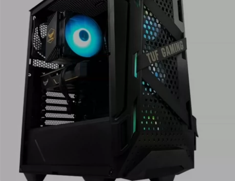 华硕 TUF GT301火枪手 钢化玻璃侧...