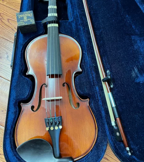 4/4小提琴,初学者入门琴,310包邮。送...