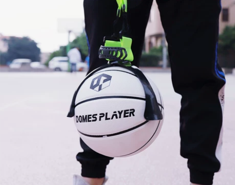 篮球爪篮球收纳袋球托展示台便携式球抓运动训...