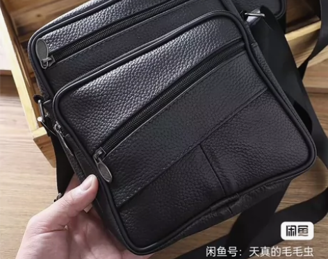 撤柜福利！头层牛皮 头层荔枝纹牛皮包包！商...