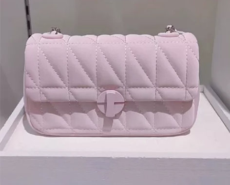 三福斜挎包女新款女包链条多巴胺包包小方包休...