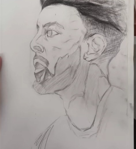 素描库里画像 感兴趣的话点“我想要”和我私...