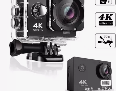 全新高清4K带wifi防水运动相机摩托车记...