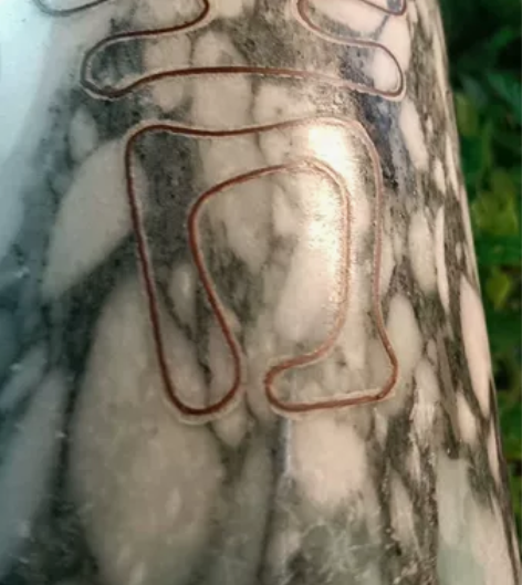 老玉笔筒。收藏品。。标价就是卖价不还价。旧...