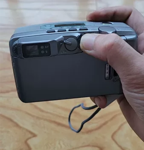 宾得espio145m 橙色很新，闪光灯取...