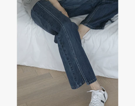 梨形身材裤子女2022年大码胖妹妹mm直筒...