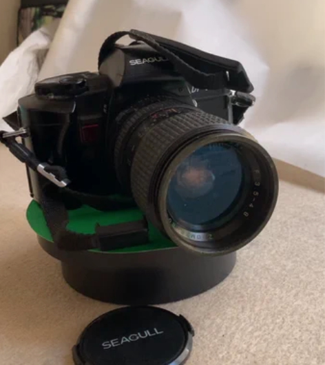 老胶片相机，当年的国产名著：海鸥DF300...