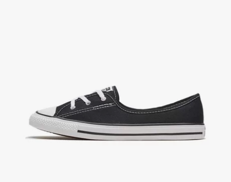 匡威all-star浅口帆布鞋，一脚蹬，鞋...