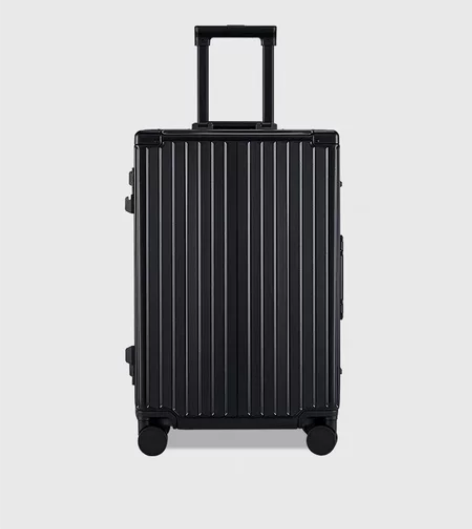 MARRLVE行李箱 黑色铝框24寸的 买...