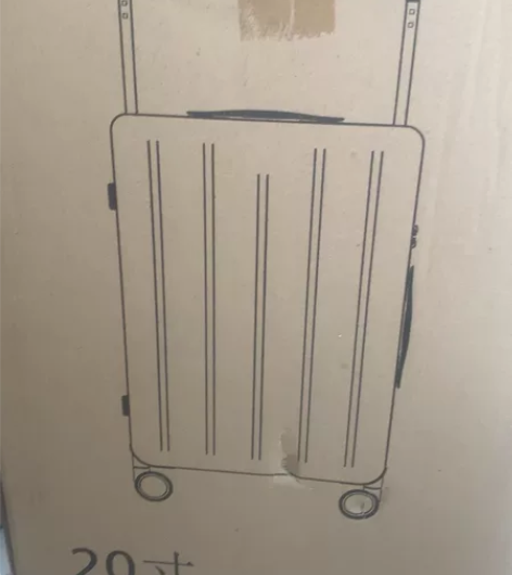 MIYO宽拉杆行李箱女新款小型轻便20寸登...