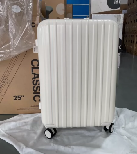 ito行李箱25寸白色铝框款，行李箱/旅行...