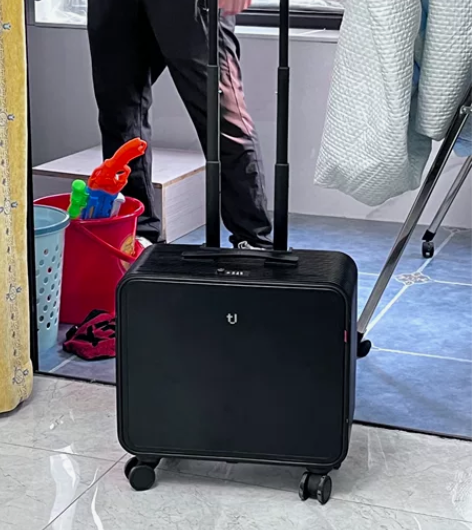 途加前开盖拉杆箱Tuplus全铝镁合金万向...