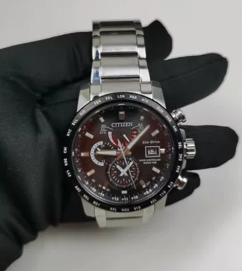 citizen西铁城AT9071太阳能电波...