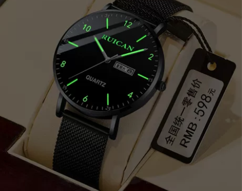 青少年考试手表男士高中学生潮流机械表初中生...