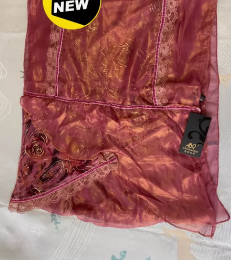 全新带吊牌品牌丝巾披肩上海故事丝巾旗舰女送...