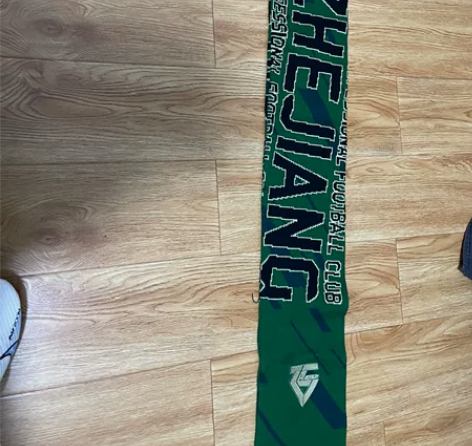 “WE ARE GREEN”，浙江绿城围巾...