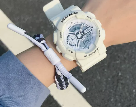 漫威联名手表男雾霾蓝独角兽ins风抹茶绿初...