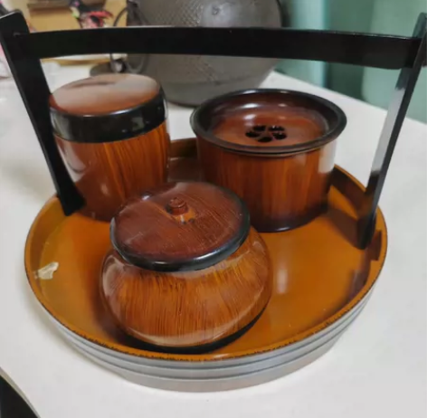 日本回流整套茶具茶盘，茶叶盒 看好在拍 标...