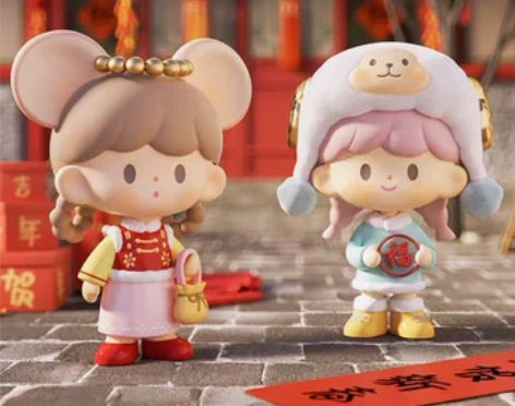大福佳佳乐1-24卓大王系列潮玩手办盲盒摆...