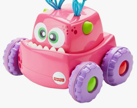 【自营费雪新品小怪兽自动学爬车幼儿儿童学爬...