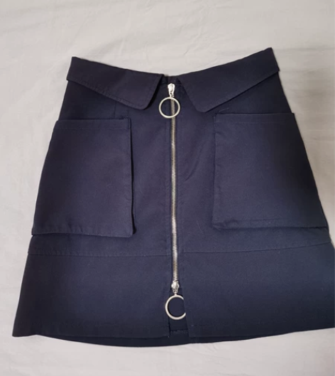 2021夏季新款女高腰显瘦百搭学生半身裙a...