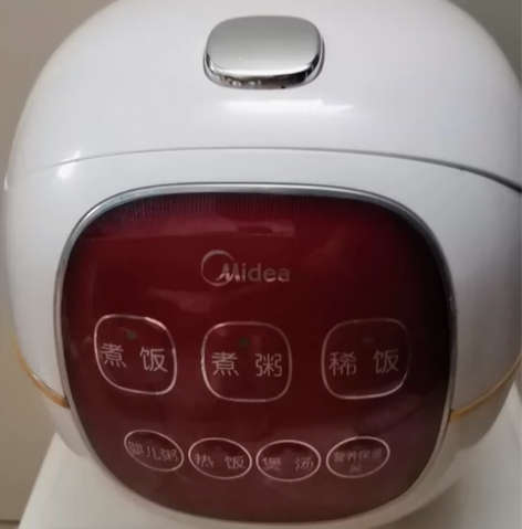 美的迷你电饭煲1.6升 13人适用功能完好...
