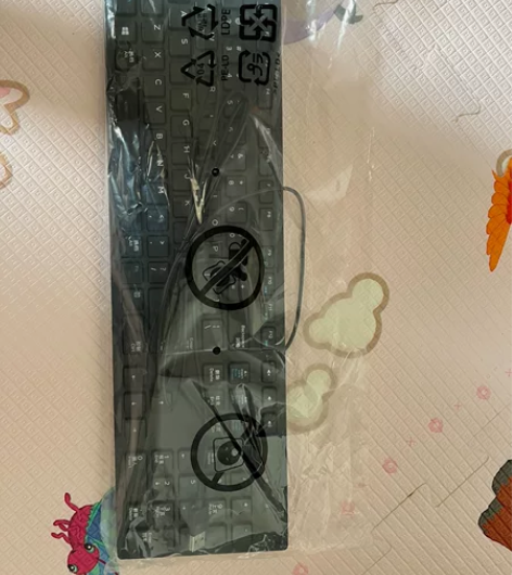 Dell的KB216键盘，买了之后发现家里...