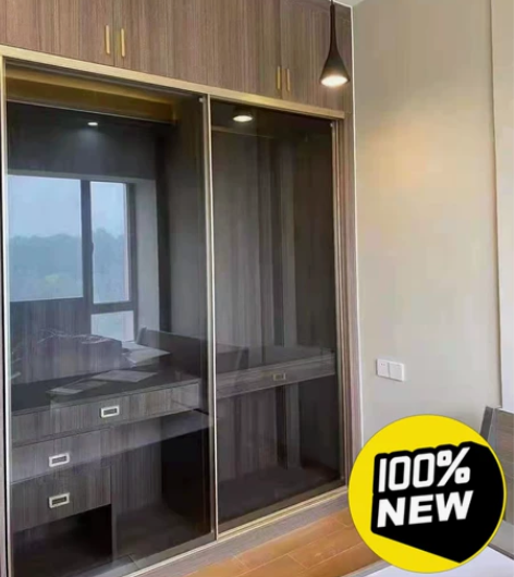 全新 铝合金极简玻璃移门 来尺寸定制产品、...