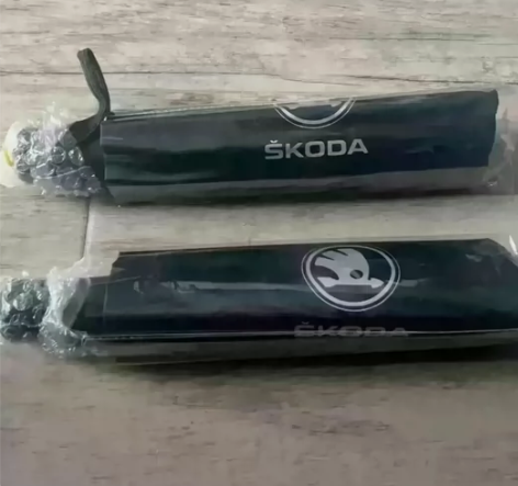 全新斯柯达未拆封车标雨伞，手动开关，27寸...