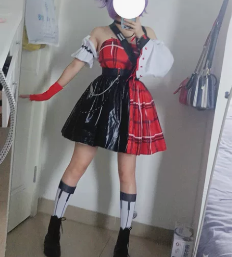 （已约换）小乔音你心动Cos服 大全 假发...