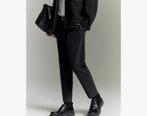 GXG男装  零压系列四面弹简约西裤小脚九...