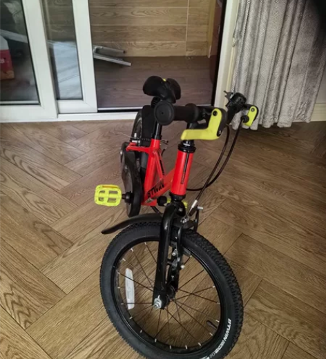 迪卡侬16寸儿童自行车 没骑几次 自提 不...