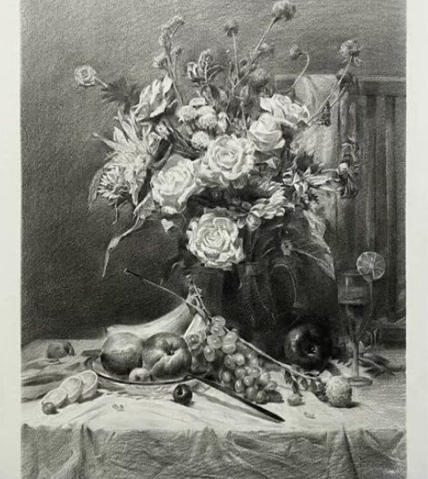 代画定制 人像素描 静物素描  肖像定制 ...