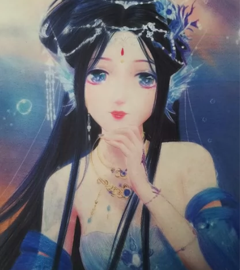 临摹闪耀暖暖手绘彩铅 感兴趣的话点“我想要...