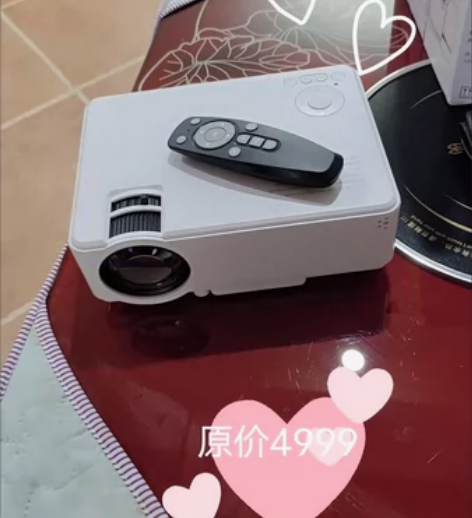 【低价售卖】新超高清家用投影仪连手机投屏学...